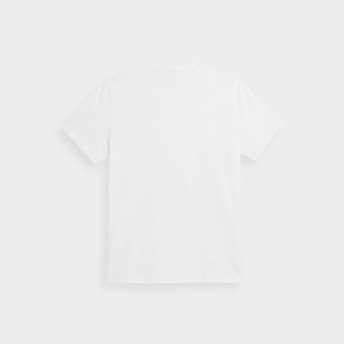 Koszulka Męska 4F 4FAW23TTSHM0950 Biały