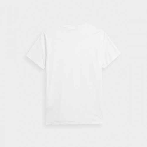 Koszulka Męska 4F 4FAW23TTSHM0951 Biały