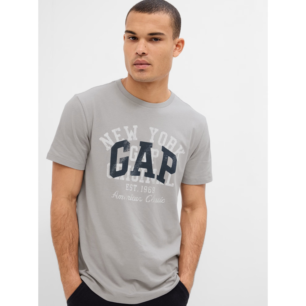 GAP T-shirt męskie szary 747065-00
