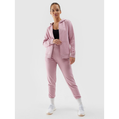4F Bluza Damska Rozpinana różowa 4FWSS24TSWSF0956