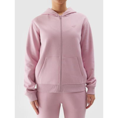 4F Bluza Damska Rozpinana różowa 4FWSS24TSWSF0956