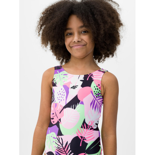 szybkoschnący kostium kąpielowy dziewczęcy 4f  4FJWSS24USWSF047