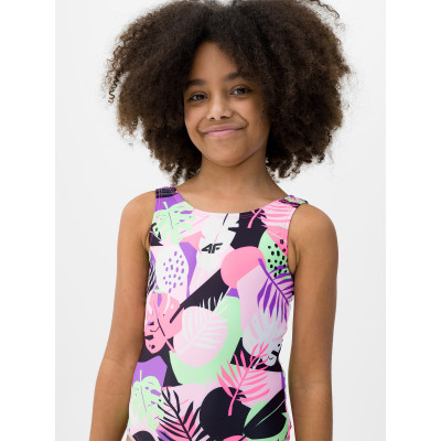 szybkoschnący kostium kąpielowy dziewczęcy 4f  4FJWSS24USWSF047