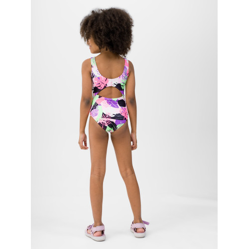 szybkoschnący kostium kąpielowy dziewczęcy 4f  4FJWSS24USWSF047