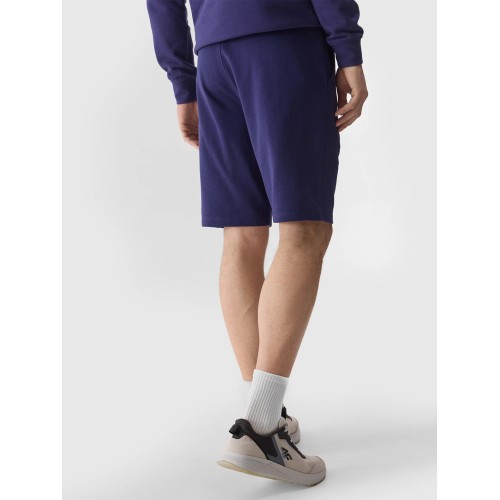 Spodenki Dresowe Męskie 4F Granatowe 4FWSS24TSHOM284