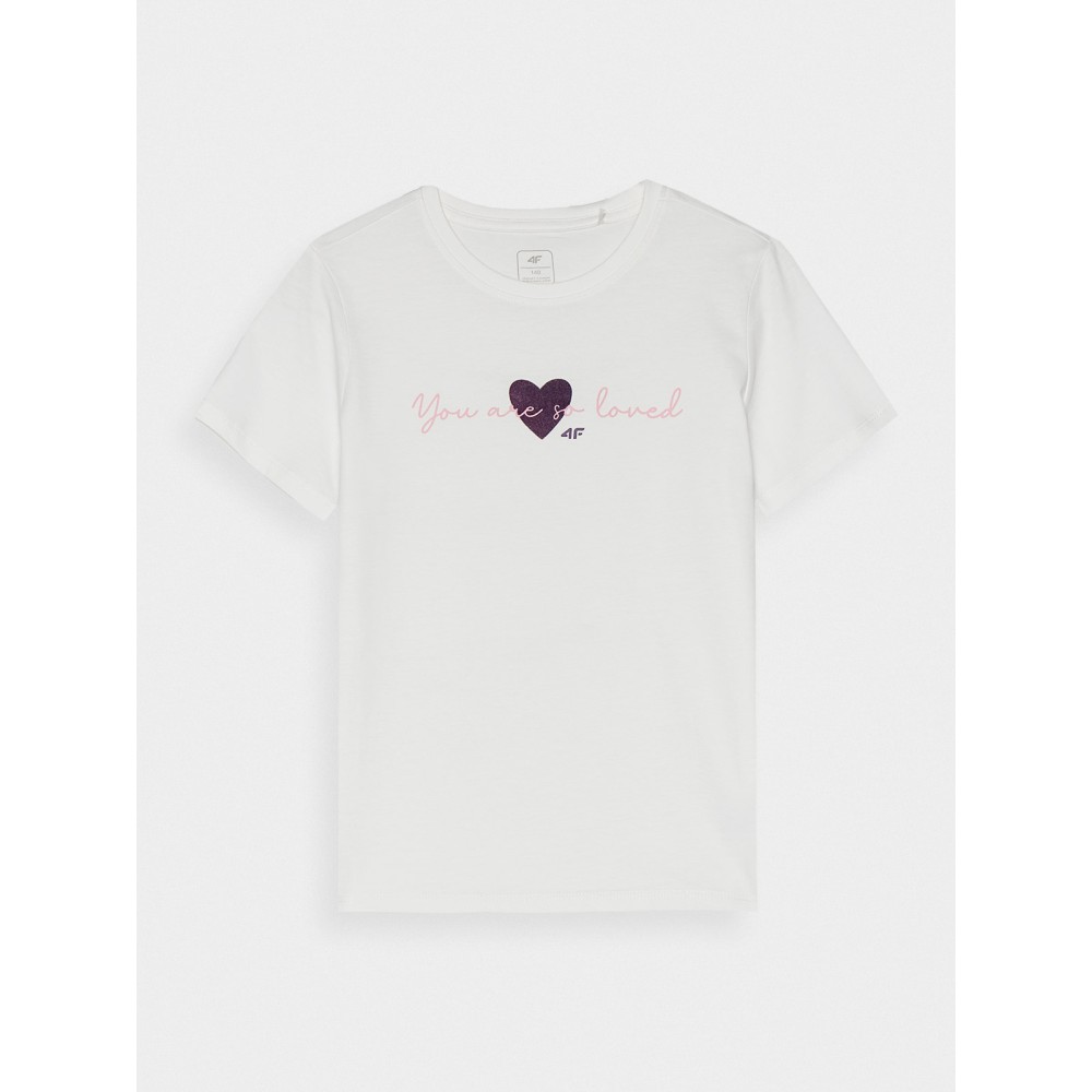 4F Koszulka Dziewczęca 4FJWAW24TTSHF1545 11s