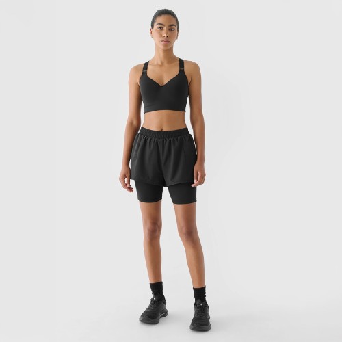 Damskie spodenki treningowe 2w1 4F