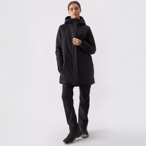 kurtka parka damska 4f zimowa 4FWAW24TTJAF560