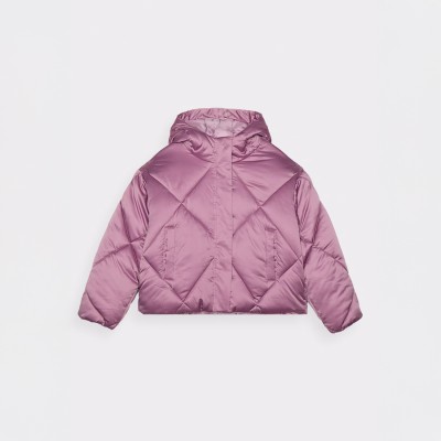 kurtka puchowa dziewczęca 4f 4FJWAW24TDJAF451