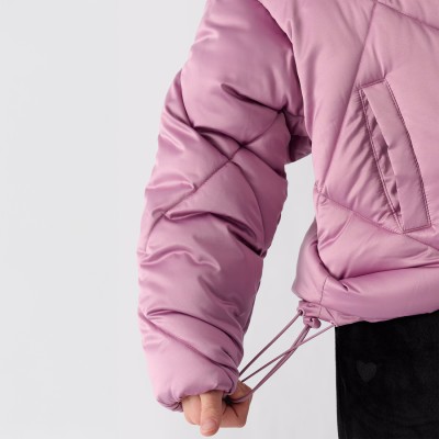 kurtka puchowa dziewczęca 4f 4FJWAW24TDJAF451