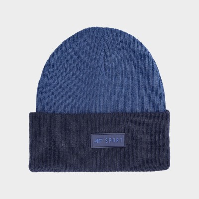 czapka zimowa chłopięca 4f  niebieska 4FJWAW24ACAPM427