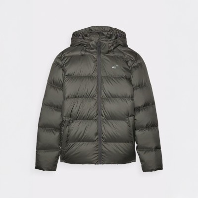 kurtka puchowa męska 4f zielona