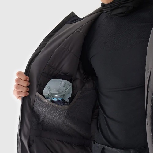 kurtka narciarska męska 4f 4FWAW24TTJAM577  przód