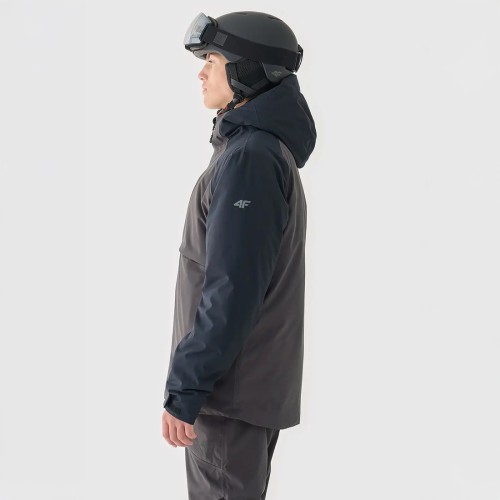 kurtka narciarska męska 4f 4FWAW24TTJAM577  przód