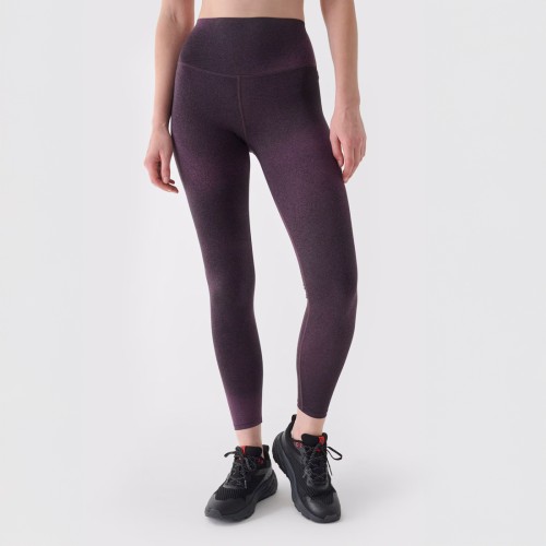 Legginsy Sportowe damskie 4f fioletowe