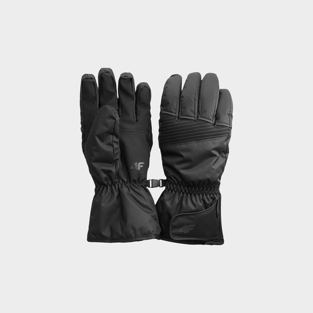 Rękawiczki narciarskie męskie Thinsulate w kolorze czarnym marki 4F