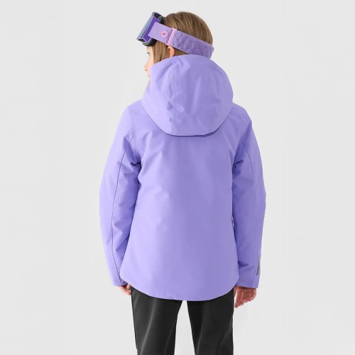 Kurtka zimowa dziewczęca 4F fioletowa