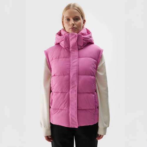 kurtka puchowa i bedzrękawnik w jednym 4f