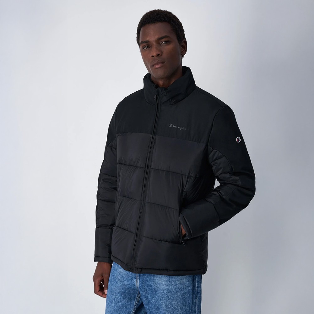 męska kurtka puchowa champion czarna