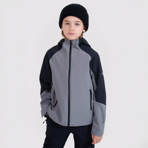 kurtka przeciwdeszczowa chłopięca 4F