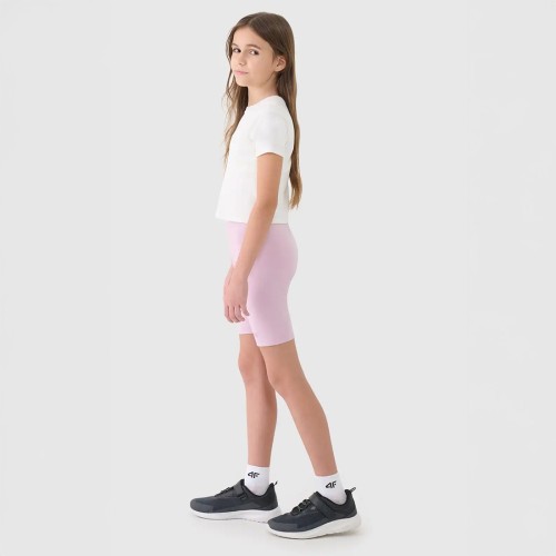 krótki spodenki dziewczęce różowe 4f