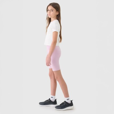 krótki spodenki dziewczęce różowe 4f