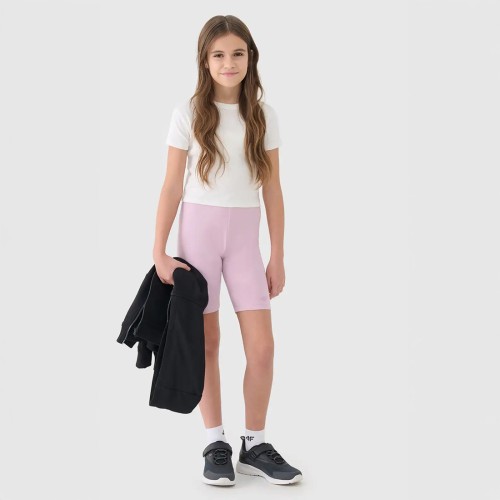 krótki spodenki dziewczęce różowe 4f