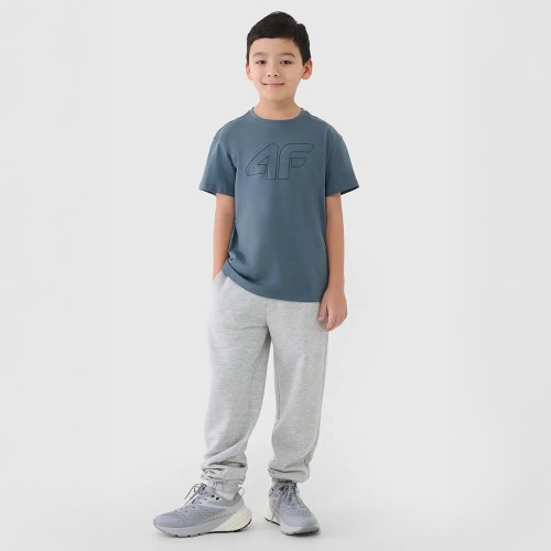 koszulka chłopięca z nadrukiem bawełniana 4F