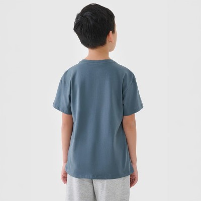 koszulka chłopięca z nadrukiem bawełniana 4F