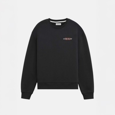 BLUZA MĘSKA GUESS BEZ KAPTURA CZARNA