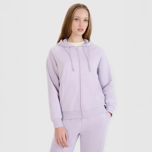 Damska rozpinana bluza 4F z kapturem – idealna na co dzień.