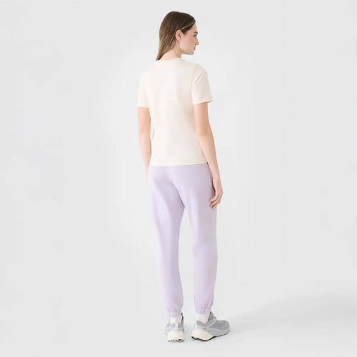 Damskie spodnie dresowe 4F jogger ze ściągaczem – idealne na co dzień