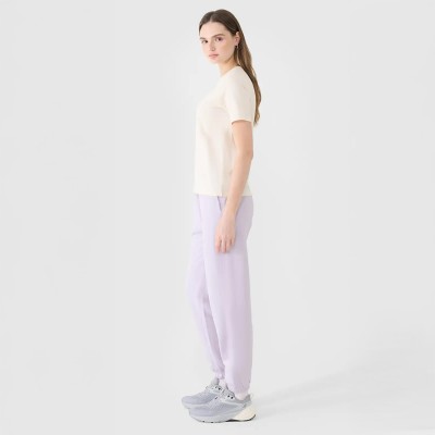 Damskie spodnie dresowe 4F jogger ze ściągaczem – idealne na co dzień