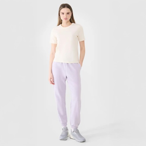 Damskie spodnie dresowe 4F jogger ze ściągaczem – idealne na co dzień