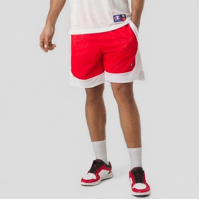 Spodenki koszykarskie Champion – lekkie, przewiewne spodenki sportowe z kieszeniami bocznymi i haftowanym logo.