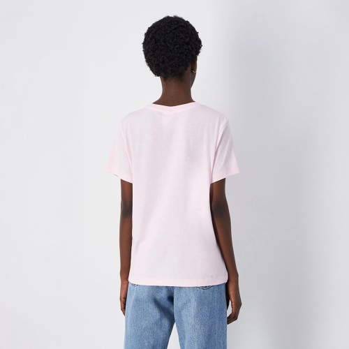 Damska koszulka Champion Slim Fit – lekka, bawełniana koszulka z haftowanym logo.