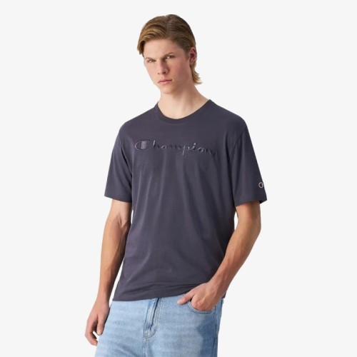 Koszulka męska Champion Standard Fit – bawełniana koszulka z haftowanym logo Champion.