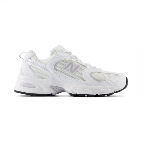 Sneakersy New Balance U530CSE unisex, białe, klasyczne z lat 90., z systemem amortyzacji ABZORB.