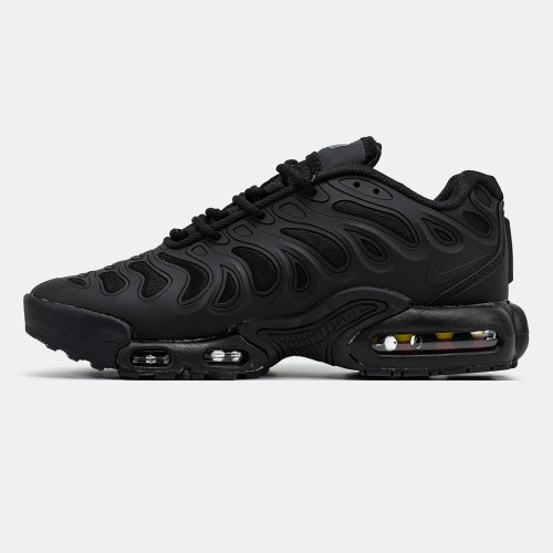 zarne męskie sneakersy Nike Air Max Plus Drift HF0785-001 z poduszką Air i falistymi detalami TPU.