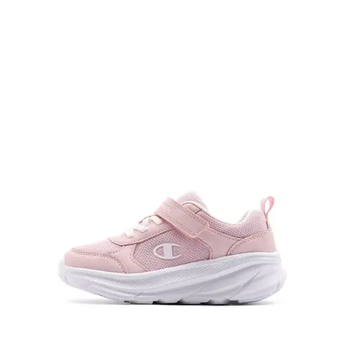 Buty dziewczęce Champion HRO G PS S33000 – czarne z niskim profilem, elastycznym sznurowaniem i rzepem.